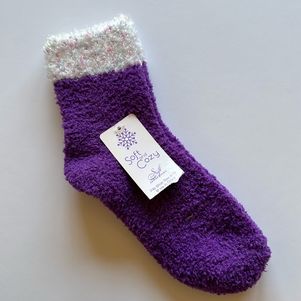 Soft Sensations Soft and Cozy Fluffy Socks